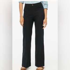 J.Crew Lizzie High-Rise Patch Pocket Wide Leg Pants - NWT